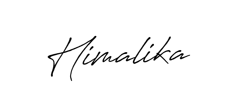 Himalika stylish signature style. Best Handwritten Sign (Antro_Vectra_Bolder) for my name. Handwritten Signature Collection Ideas for my name Himalika. Himalika signature style 7 images and pictures png