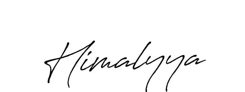 It looks lik you need a new signature style for name Himalyya. Design unique handwritten (Antro_Vectra_Bolder) signature with our free signature maker in just a few clicks. Himalyya signature style 7 images and pictures png