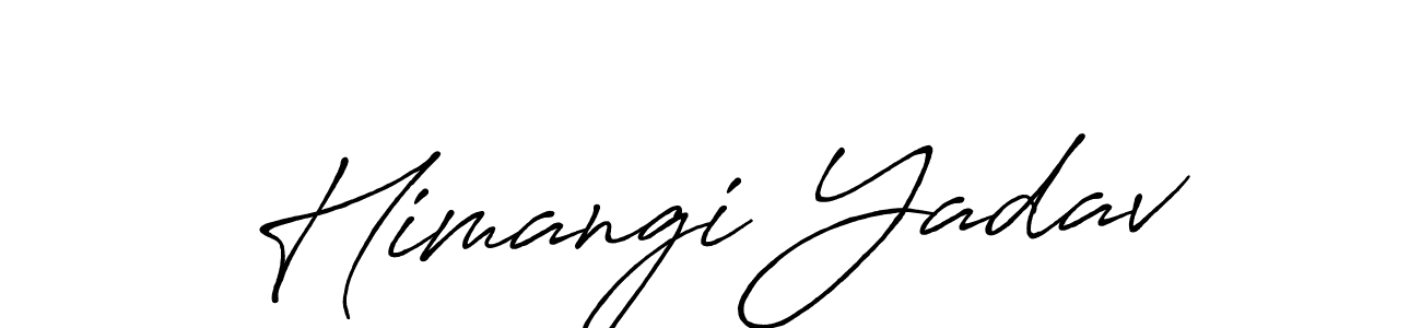 You can use this online signature creator to create a handwritten signature for the name Himangi Yadav. This is the best online autograph maker. Himangi Yadav signature style 7 images and pictures png