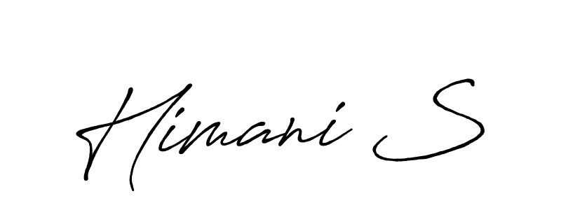 Antro_Vectra_Bolder is a professional signature style that is perfect for those who want to add a touch of class to their signature. It is also a great choice for those who want to make their signature more unique. Get Himani S name to fancy signature for free. Himani S signature style 7 images and pictures png