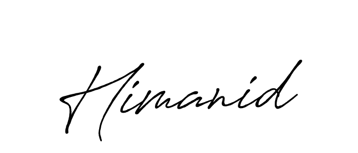 It looks lik you need a new signature style for name Himanid. Design unique handwritten (Antro_Vectra_Bolder) signature with our free signature maker in just a few clicks. Himanid signature style 7 images and pictures png