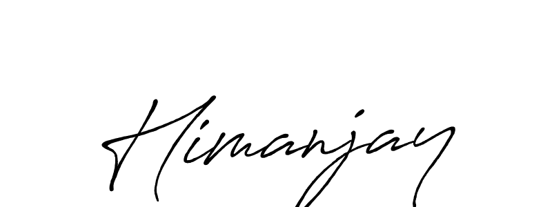 Use a signature maker to create a handwritten signature online. With this signature software, you can design (Antro_Vectra_Bolder) your own signature for name Himanjay. Himanjay signature style 7 images and pictures png