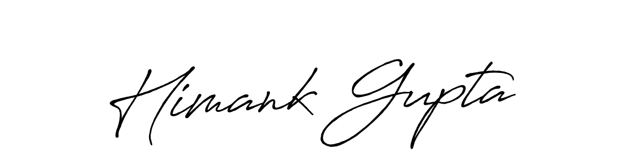 Make a short Himank Gupta signature style. Manage your documents anywhere anytime using Antro_Vectra_Bolder. Create and add eSignatures, submit forms, share and send files easily. Himank Gupta signature style 7 images and pictures png