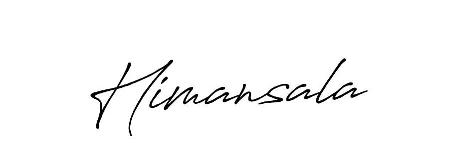 You should practise on your own different ways (Antro_Vectra_Bolder) to write your name (Himansala) in signature. don't let someone else do it for you. Himansala signature style 7 images and pictures png