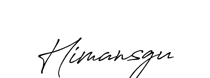 Also we have Himansgu name is the best signature style. Create professional handwritten signature collection using Antro_Vectra_Bolder autograph style. Himansgu signature style 7 images and pictures png