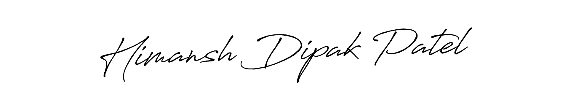 Make a beautiful signature design for name Himansh Dipak Patel. Use this online signature maker to create a handwritten signature for free. Himansh Dipak Patel signature style 7 images and pictures png