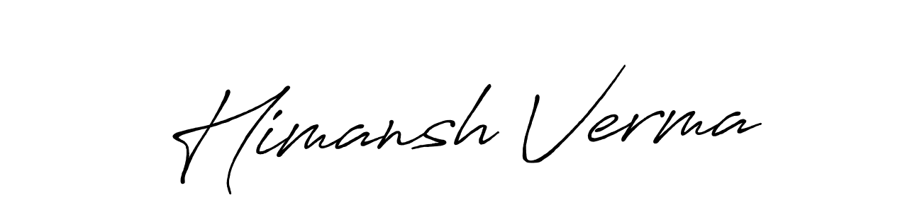 if you are searching for the best signature style for your name Himansh Verma. so please give up your signature search. here we have designed multiple signature styles  using Antro_Vectra_Bolder. Himansh Verma signature style 7 images and pictures png