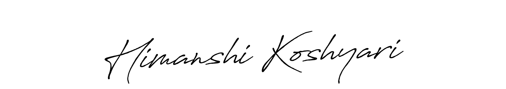 How to Draw Himanshi Koshyari signature style? Antro_Vectra_Bolder is a latest design signature styles for name Himanshi Koshyari. Himanshi Koshyari signature style 7 images and pictures png