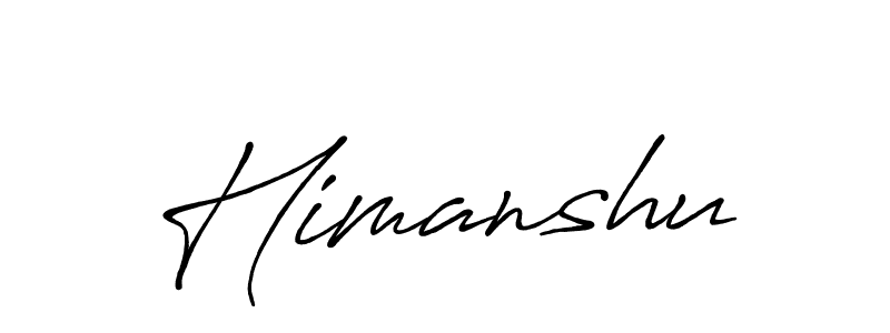 How to Draw Himanshu signature style? Antro_Vectra_Bolder is a latest design signature styles for name Himanshu. Himanshu signature style 7 images and pictures png