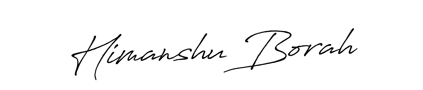Once you've used our free online signature maker to create your best signature Antro_Vectra_Bolder style, it's time to enjoy all of the benefits that Himanshu Borah name signing documents. Himanshu Borah signature style 7 images and pictures png