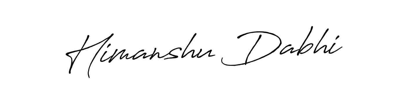 Once you've used our free online signature maker to create your best signature Antro_Vectra_Bolder style, it's time to enjoy all of the benefits that Himanshu Dabhi name signing documents. Himanshu Dabhi signature style 7 images and pictures png