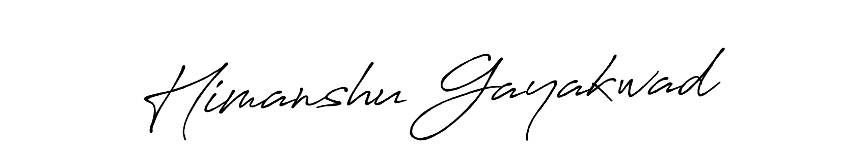 It looks lik you need a new signature style for name Himanshu Gayakwad. Design unique handwritten (Antro_Vectra_Bolder) signature with our free signature maker in just a few clicks. Himanshu Gayakwad signature style 7 images and pictures png