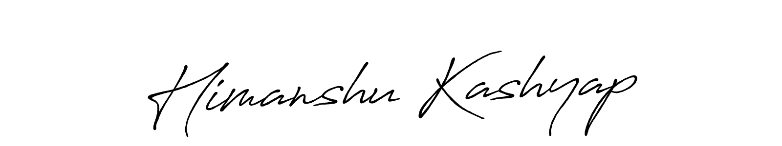 Make a beautiful signature design for name Himanshu Kashyap. Use this online signature maker to create a handwritten signature for free. Himanshu Kashyap signature style 7 images and pictures png