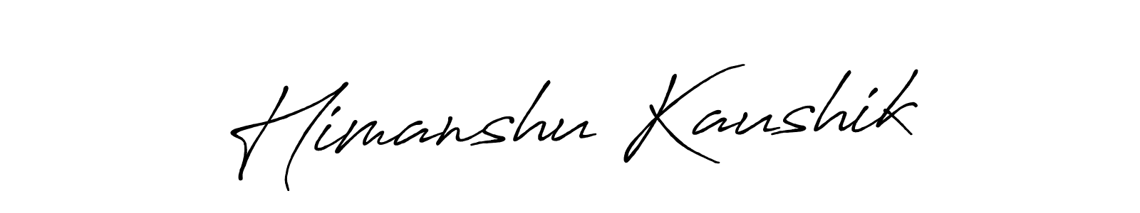 Once you've used our free online signature maker to create your best signature Antro_Vectra_Bolder style, it's time to enjoy all of the benefits that Himanshu Kaushik name signing documents. Himanshu Kaushik signature style 7 images and pictures png