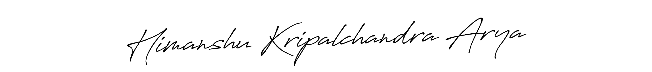 Make a beautiful signature design for name Himanshu Kripalchandra Arya. Use this online signature maker to create a handwritten signature for free. Himanshu Kripalchandra Arya signature style 7 images and pictures png