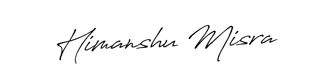 Himanshu Misra stylish signature style. Best Handwritten Sign (Antro_Vectra_Bolder) for my name. Handwritten Signature Collection Ideas for my name Himanshu Misra. Himanshu Misra signature style 7 images and pictures png