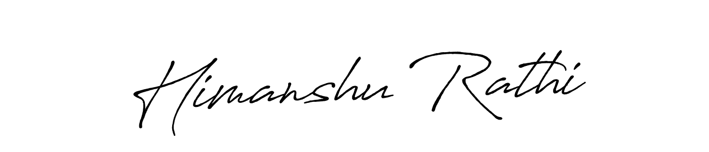 Make a short Himanshu Rathi signature style. Manage your documents anywhere anytime using Antro_Vectra_Bolder. Create and add eSignatures, submit forms, share and send files easily. Himanshu Rathi signature style 7 images and pictures png