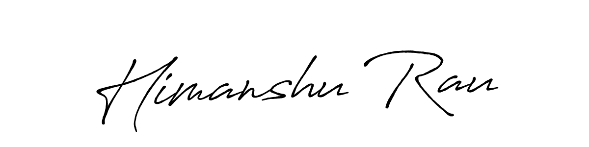 Make a short Himanshu Rau signature style. Manage your documents anywhere anytime using Antro_Vectra_Bolder. Create and add eSignatures, submit forms, share and send files easily. Himanshu Rau signature style 7 images and pictures png