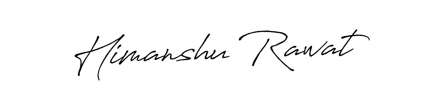 It looks lik you need a new signature style for name Himanshu Rawat. Design unique handwritten (Antro_Vectra_Bolder) signature with our free signature maker in just a few clicks. Himanshu Rawat signature style 7 images and pictures png
