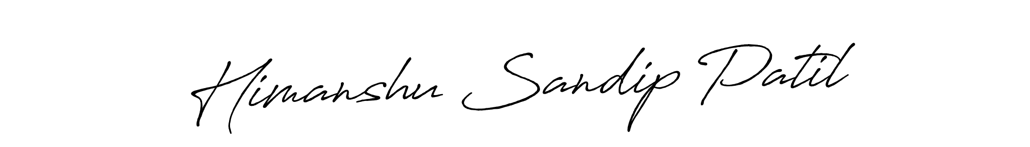 Also You can easily find your signature by using the search form. We will create Himanshu Sandip Patil name handwritten signature images for you free of cost using Antro_Vectra_Bolder sign style. Himanshu Sandip Patil signature style 7 images and pictures png