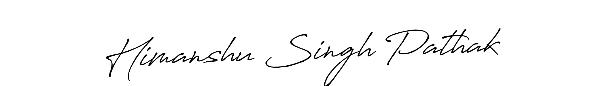 Himanshu Singh Pathak stylish signature style. Best Handwritten Sign (Antro_Vectra_Bolder) for my name. Handwritten Signature Collection Ideas for my name Himanshu Singh Pathak. Himanshu Singh Pathak signature style 7 images and pictures png