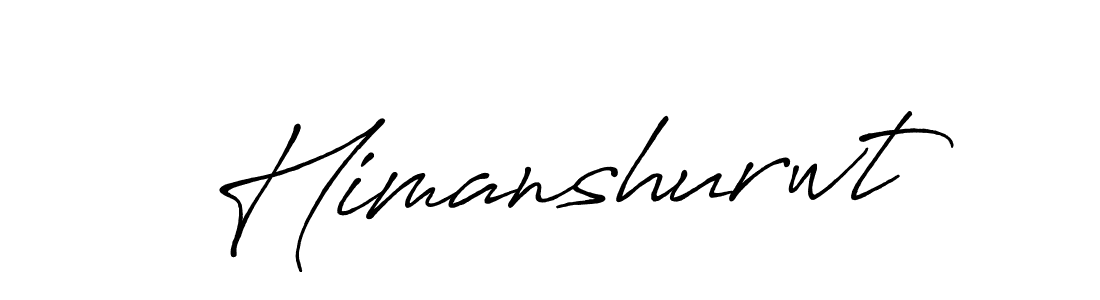 How to Draw Himanshurwt signature style? Antro_Vectra_Bolder is a latest design signature styles for name Himanshurwt. Himanshurwt signature style 7 images and pictures png