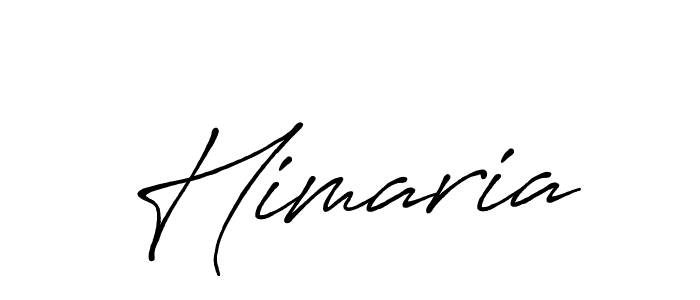 Create a beautiful signature design for name Himaria. With this signature (Antro_Vectra_Bolder) fonts, you can make a handwritten signature for free. Himaria signature style 7 images and pictures png