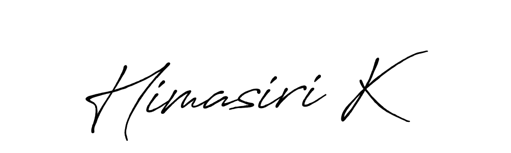 Once you've used our free online signature maker to create your best signature Antro_Vectra_Bolder style, it's time to enjoy all of the benefits that Himasiri K name signing documents. Himasiri K signature style 7 images and pictures png