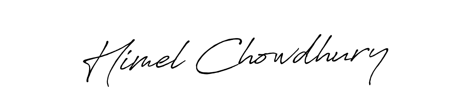Also You can easily find your signature by using the search form. We will create Himel Chowdhury name handwritten signature images for you free of cost using Antro_Vectra_Bolder sign style. Himel Chowdhury signature style 7 images and pictures png