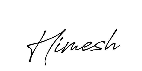 How to make Himesh name signature. Use Antro_Vectra_Bolder style for creating short signs online. This is the latest handwritten sign. Himesh signature style 7 images and pictures png
