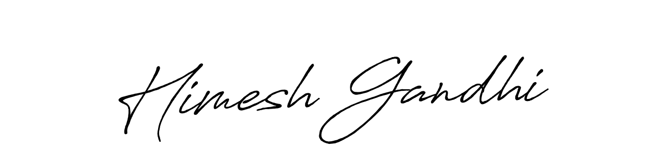 Make a short Himesh Gandhi signature style. Manage your documents anywhere anytime using Antro_Vectra_Bolder. Create and add eSignatures, submit forms, share and send files easily. Himesh Gandhi signature style 7 images and pictures png