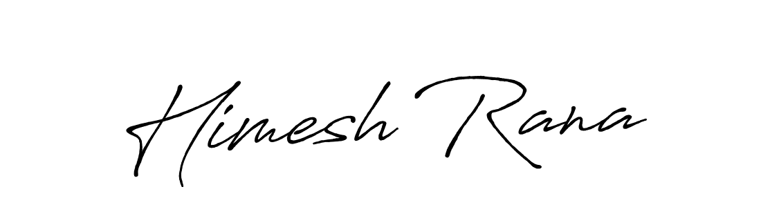 It looks lik you need a new signature style for name Himesh Rana. Design unique handwritten (Antro_Vectra_Bolder) signature with our free signature maker in just a few clicks. Himesh Rana signature style 7 images and pictures png