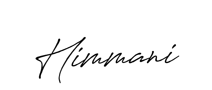 How to make Himmani name signature. Use Antro_Vectra_Bolder style for creating short signs online. This is the latest handwritten sign. Himmani signature style 7 images and pictures png