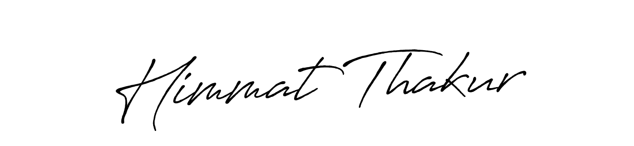 How to make Himmat Thakur signature? Antro_Vectra_Bolder is a professional autograph style. Create handwritten signature for Himmat Thakur name. Himmat Thakur signature style 7 images and pictures png