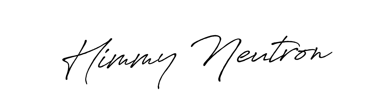 Design your own signature with our free online signature maker. With this signature software, you can create a handwritten (Antro_Vectra_Bolder) signature for name Himmy Neutron. Himmy Neutron signature style 7 images and pictures png