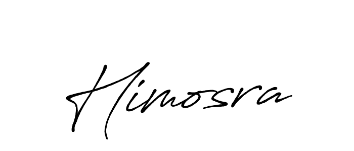 Use a signature maker to create a handwritten signature online. With this signature software, you can design (Antro_Vectra_Bolder) your own signature for name Himosra. Himosra signature style 7 images and pictures png