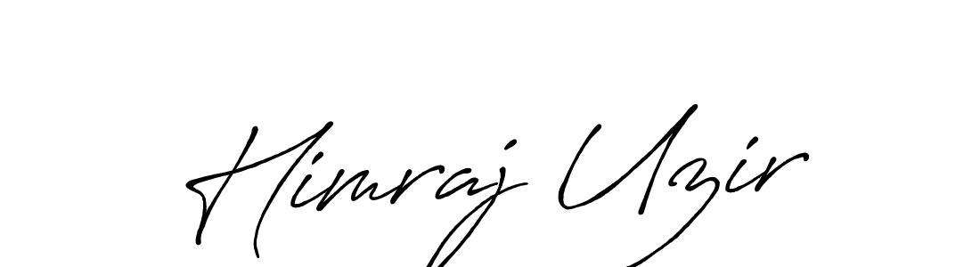 Design your own signature with our free online signature maker. With this signature software, you can create a handwritten (Antro_Vectra_Bolder) signature for name Himraj Uzir. Himraj Uzir signature style 7 images and pictures png