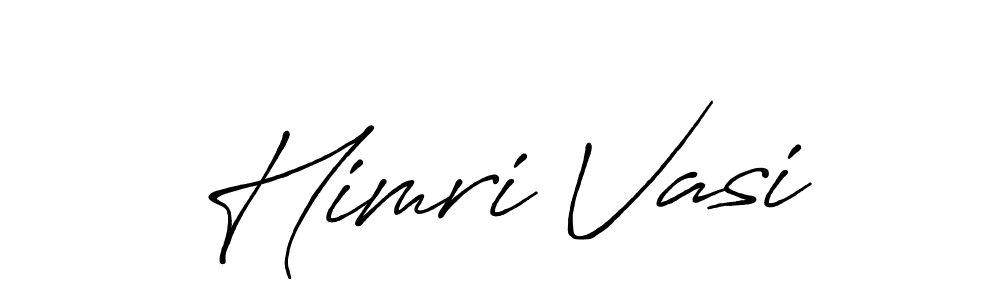 It looks lik you need a new signature style for name Himri Vasi. Design unique handwritten (Antro_Vectra_Bolder) signature with our free signature maker in just a few clicks. Himri Vasi signature style 7 images and pictures png