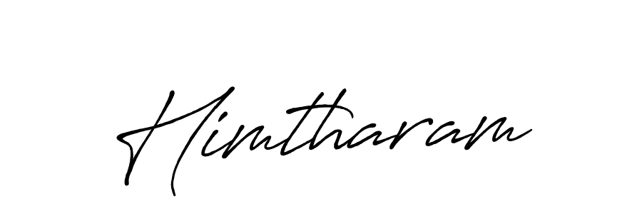 Create a beautiful signature design for name Himtharam. With this signature (Antro_Vectra_Bolder) fonts, you can make a handwritten signature for free. Himtharam signature style 7 images and pictures png