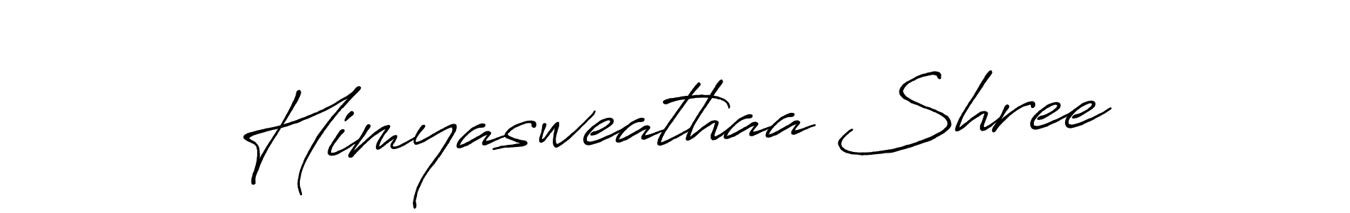 You should practise on your own different ways (Antro_Vectra_Bolder) to write your name (Himyasweathaa Shree) in signature. don't let someone else do it for you. Himyasweathaa Shree signature style 7 images and pictures png