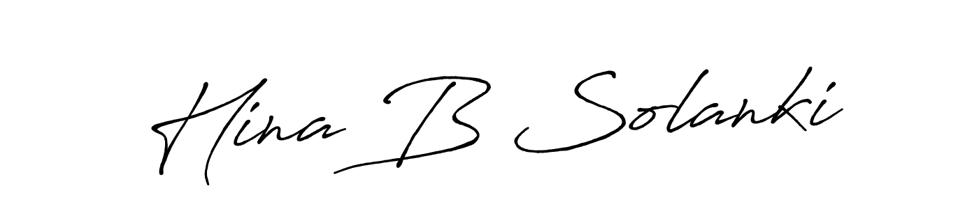 if you are searching for the best signature style for your name Hina B Solanki. so please give up your signature search. here we have designed multiple signature styles  using Antro_Vectra_Bolder. Hina B Solanki signature style 7 images and pictures png