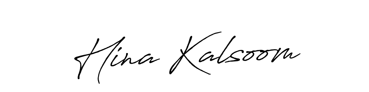 This is the best signature style for the Hina Kalsoom name. Also you like these signature font (Antro_Vectra_Bolder). Mix name signature. Hina Kalsoom signature style 7 images and pictures png