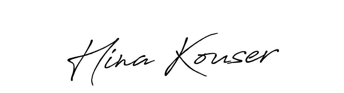 You can use this online signature creator to create a handwritten signature for the name Hina Kouser. This is the best online autograph maker. Hina Kouser signature style 7 images and pictures png