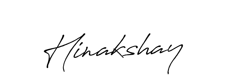 Hinakshay stylish signature style. Best Handwritten Sign (Antro_Vectra_Bolder) for my name. Handwritten Signature Collection Ideas for my name Hinakshay. Hinakshay signature style 7 images and pictures png
