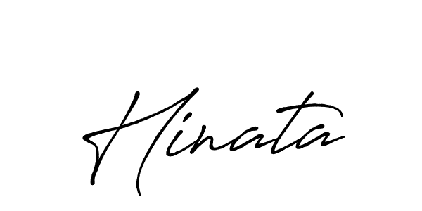 Make a beautiful signature design for name Hinata. With this signature (Antro_Vectra_Bolder) style, you can create a handwritten signature for free. Hinata signature style 7 images and pictures png