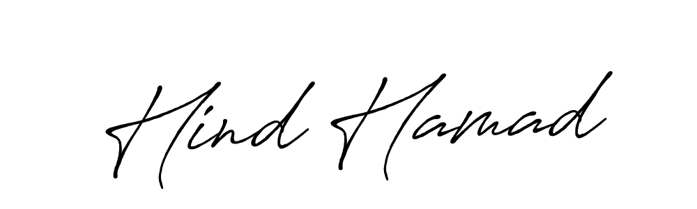 Antro_Vectra_Bolder is a professional signature style that is perfect for those who want to add a touch of class to their signature. It is also a great choice for those who want to make their signature more unique. Get Hind Hamad name to fancy signature for free. Hind Hamad signature style 7 images and pictures png