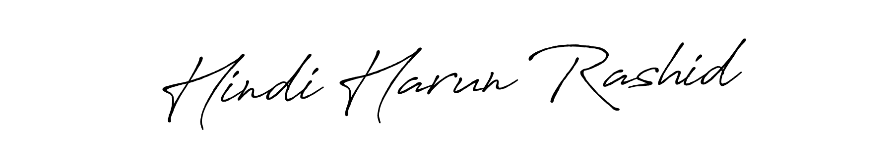 Similarly Antro_Vectra_Bolder is the best handwritten signature design. Signature creator online .You can use it as an online autograph creator for name Hindi Harun Rashid. Hindi Harun Rashid signature style 7 images and pictures png