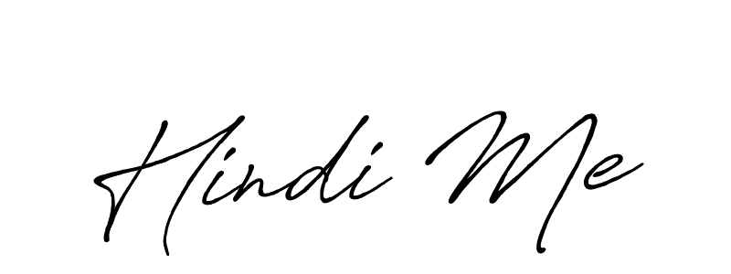 Also You can easily find your signature by using the search form. We will create Hindi Me name handwritten signature images for you free of cost using Antro_Vectra_Bolder sign style. Hindi Me signature style 7 images and pictures png