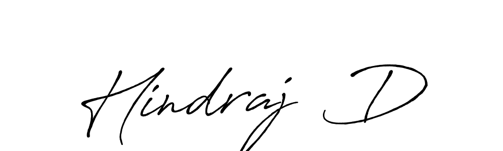 How to make Hindraj  D name signature. Use Antro_Vectra_Bolder style for creating short signs online. This is the latest handwritten sign. Hindraj  D signature style 7 images and pictures png