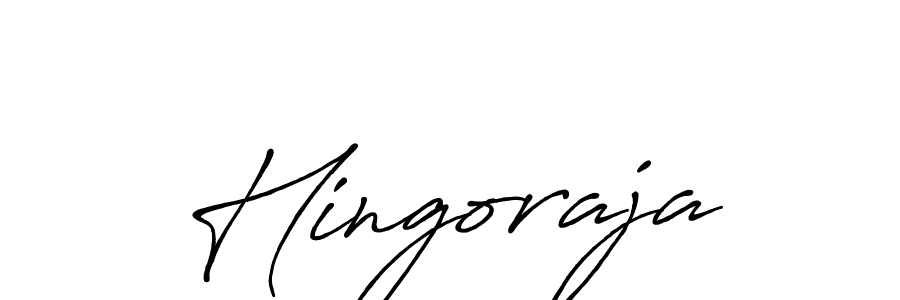 How to make Hingoraja name signature. Use Antro_Vectra_Bolder style for creating short signs online. This is the latest handwritten sign. Hingoraja signature style 7 images and pictures png